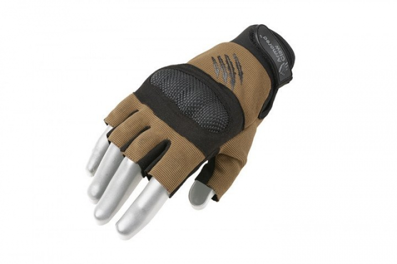 ARMORED CLAW РУКАВИЦІ SHIELD CUT HALF TAN 8084