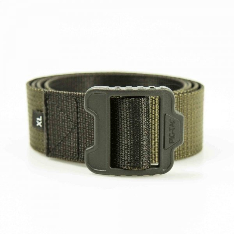 P1G-TAC РЕМIНЬ БРЮЧНИЙ ДВОСТОРОННІЙ FDB-R OLIVE/BLACK UA281-59081-F8-BK-OD
