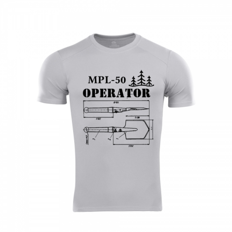 RUGEVIT ФУТБОЛКА MPL 50 OPERATOR COOLMAX GREY