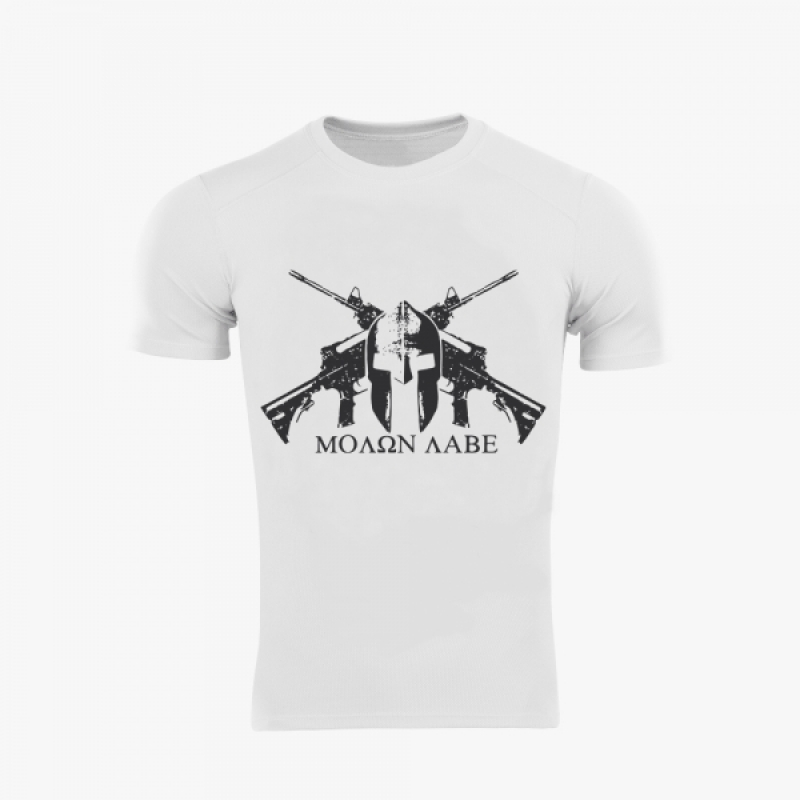 RUGEVIT ФУТБОЛКА MOLON LABE COOLMAX WHITE 