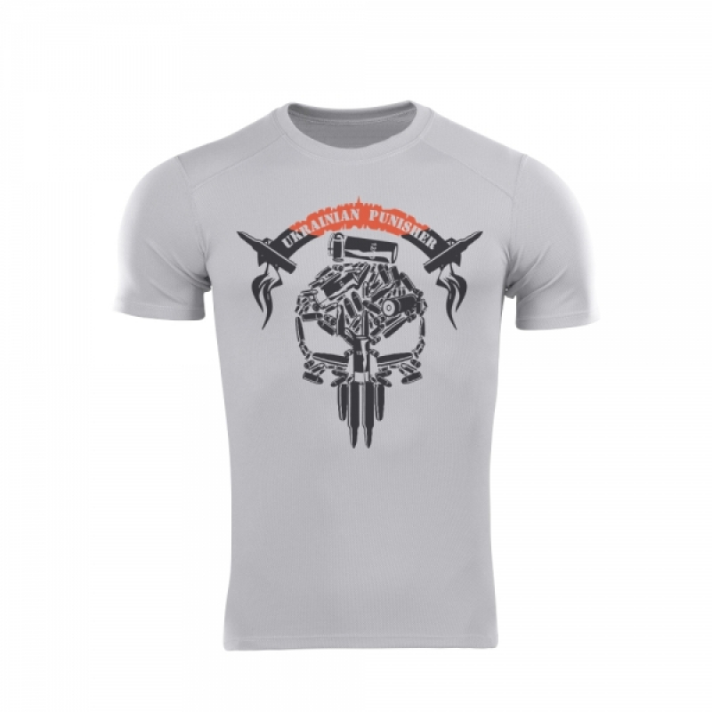 RUGEVIT ФУТБОЛКА UKRAINIAN PUNISHER COOLMAX GREY