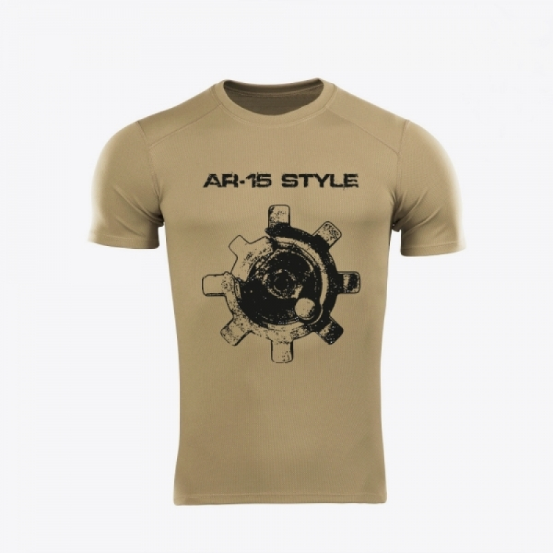 RUGEVIT ФУТБОЛКА AR-15 STYLE COOLMAX COYOTE