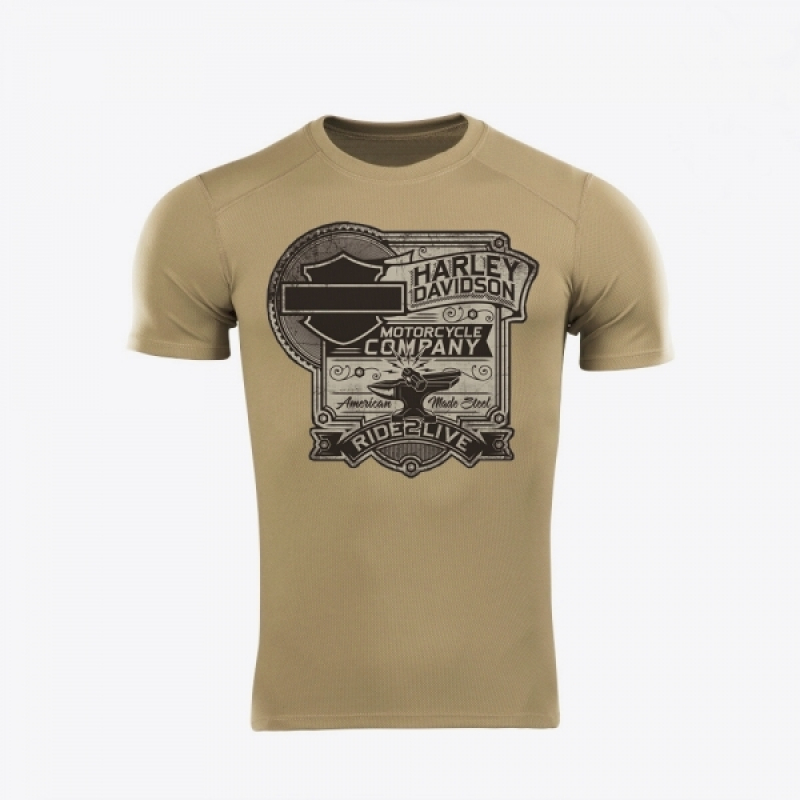RUGEVIT ФУТБОЛКА HARLEY DAVIDSON COOLMAX COYOTE