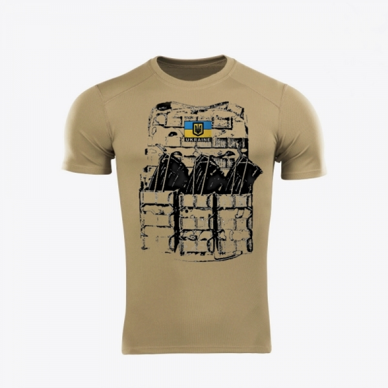 RUGEVIT ФУТБОЛКА PLATE CARRIER COOLMAX COYOTE