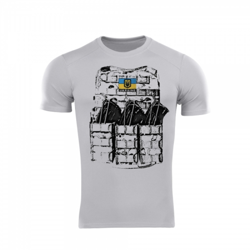 RUGEVIT ФУТБОЛКА PLATE CARRIER COOLMAX GRAY