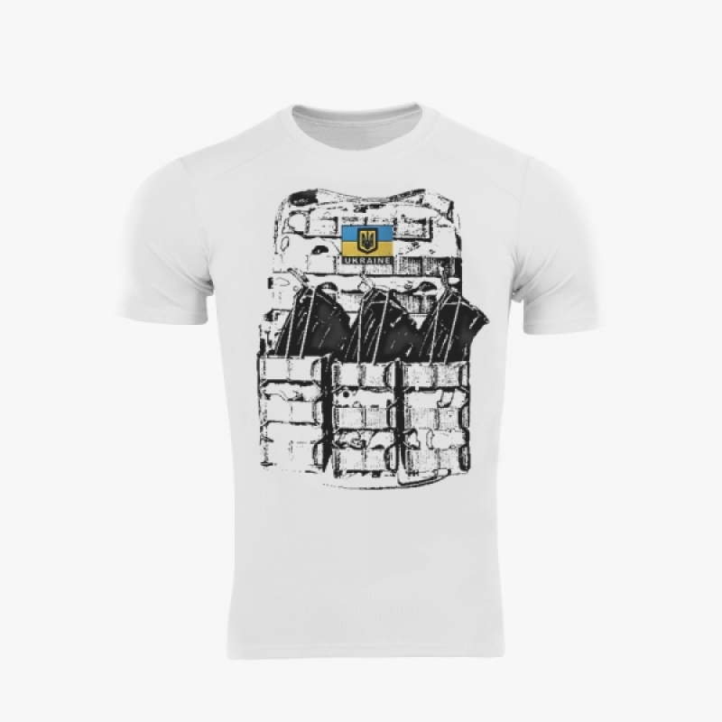 RUGEVIT ФУТБОЛКА PLATE CARRIER COOLMAX WHITE