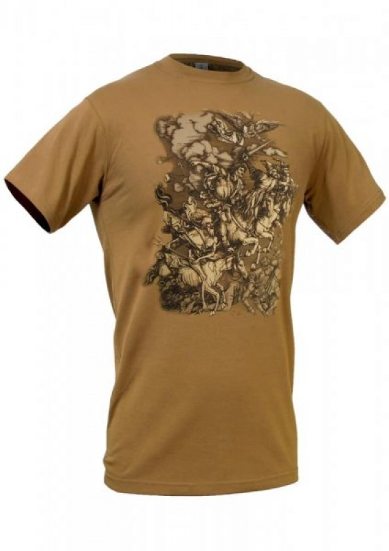 P1G-TAC ФУТБОЛКА ЧОТИРИ ВЕРШНИКИ АПОКАЛІПСИСУ COYOTE BROWN UA281-29891-CB-FH