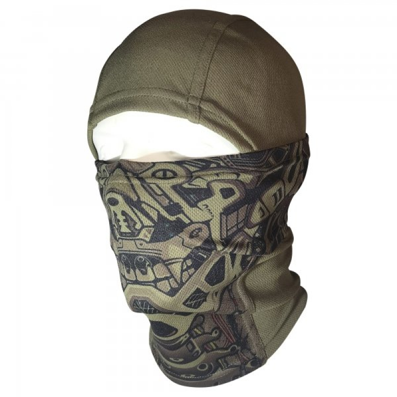 KRAMATAN TACTICAL DESIGN БАЛАКЛАВА-НІНДЗЯ ТЕРМІНАТОР COOLMAX OLIVE