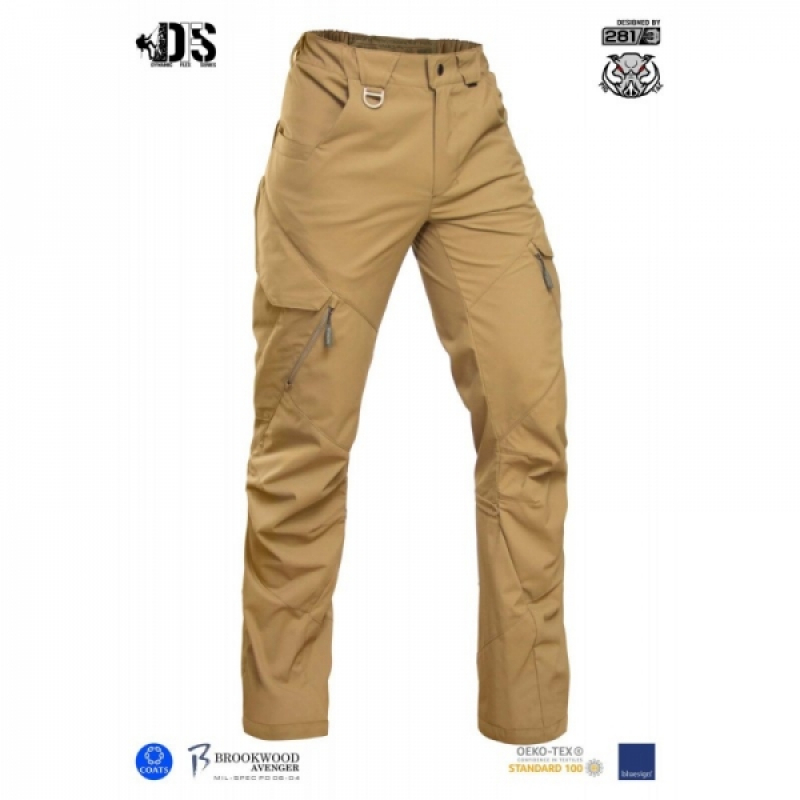 P1G-TAC БРЮКИ ПОЛЕВЫЕ ВСЕСЕЗОННЫЕ AMCS-P COYOTE BROWN UA281-39921-CB