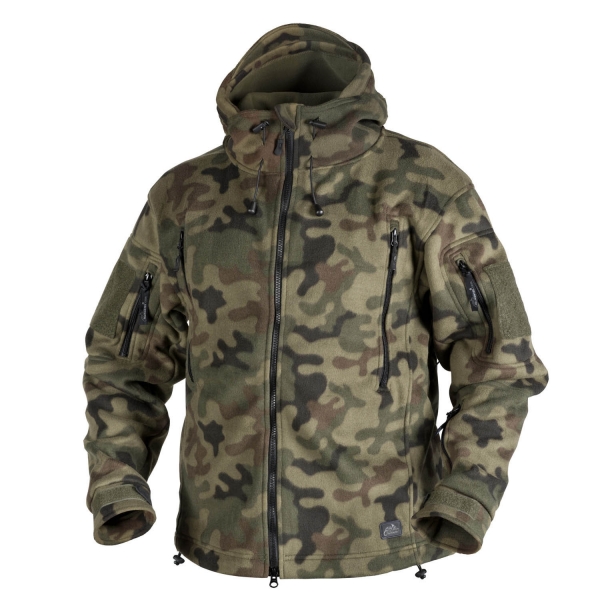 HELIKON-TEX КУРТКА PATRIOT DOUBLE FLEECE PL WOODLAND H2117-04
