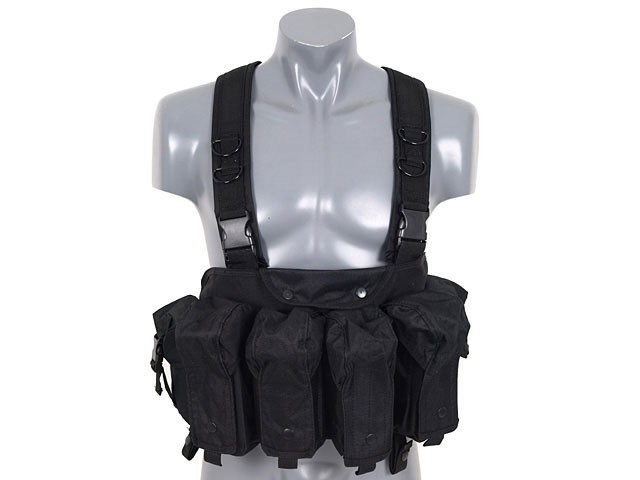 8FIELDS РАЗГРУЗОЧНАЯ СИСТЕМА CHEST RIGG BLACK 1733