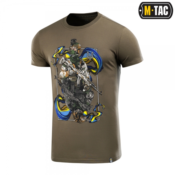 M-TAC ФУТБОЛКА ВОВКУЛАКА OLIVE