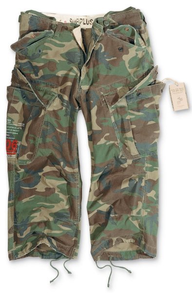 SURPLUS ШОРТЫ ENGINEER VINTAGE 3/4 WOODLAND 07-5597-62