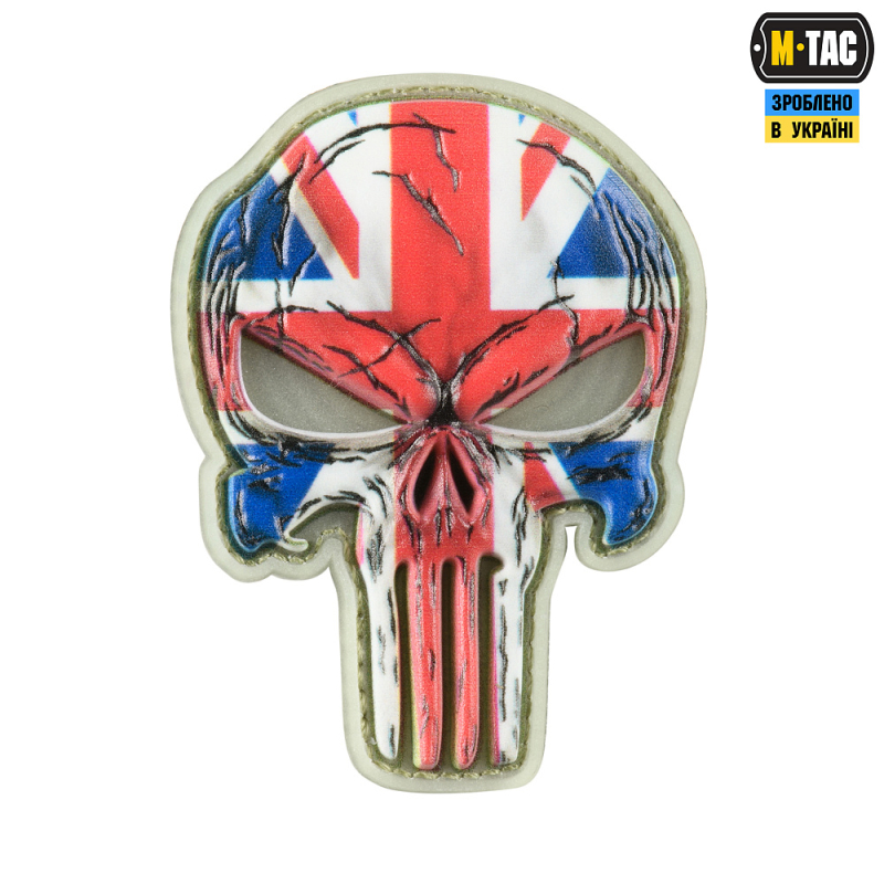 M-TAC НАШИВКА PUNISHER БРИТАНІЯ GID