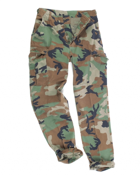 MIL-TEC БРЮКИ BDU US СОСТАР. WOODLAND 11823020