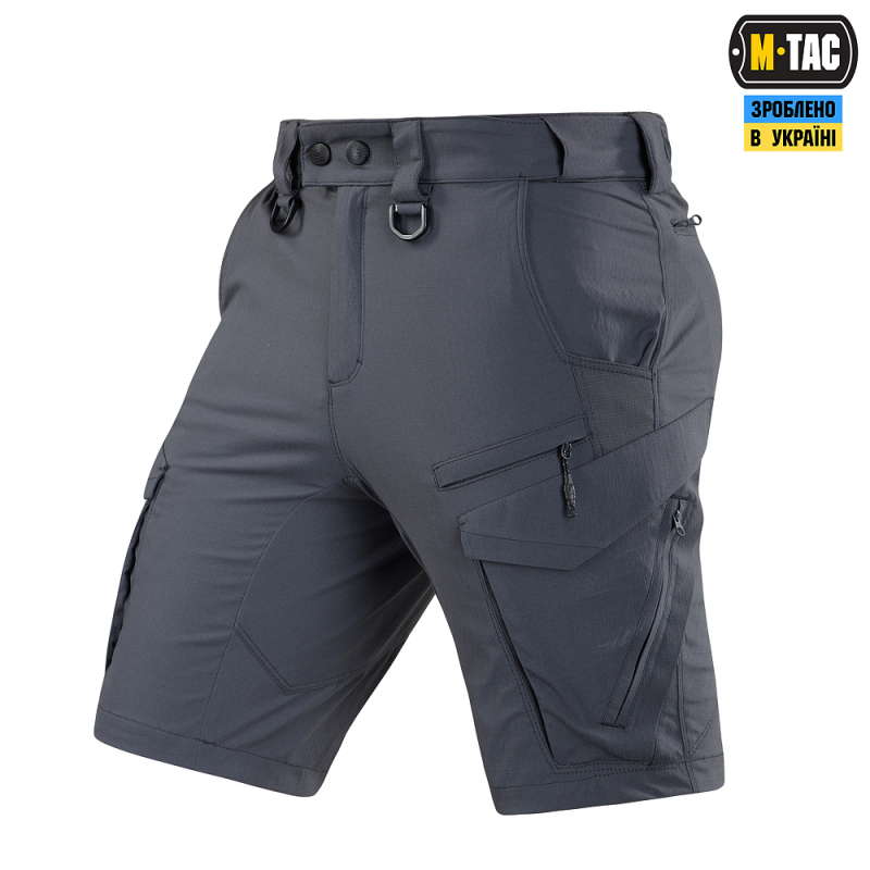 M-TAC ШОРТИ AGGRESSOR SUMMER FLEX DARK GREY