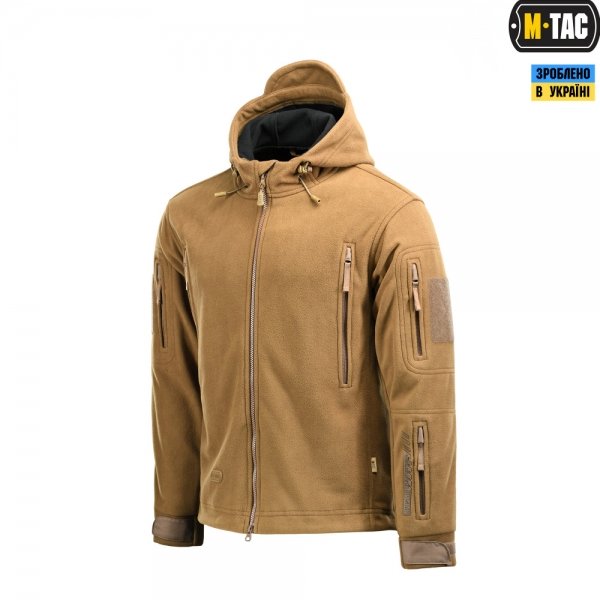 M-TAC КУРТКА ФЛИСОВАЯ WINDBLOCK DIVISION GEN.II DARK COYOTE