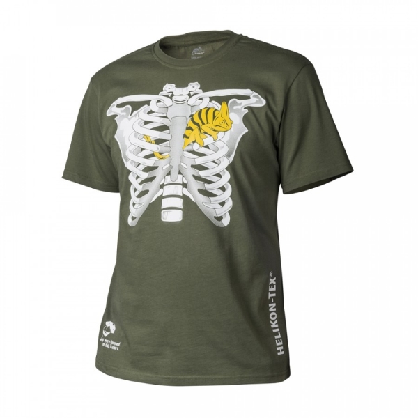 HELIKON-TEX ФУТБОЛКА CHAMELEON IN THORAX OLIVE GREEN H3288-02