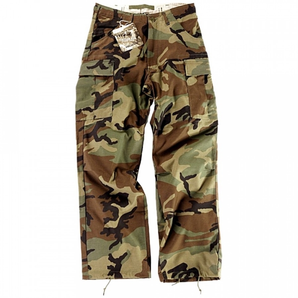 HELIKON-TEX ШТАНИ CARGO NYCO TWILL US WOODLAND H5162-03