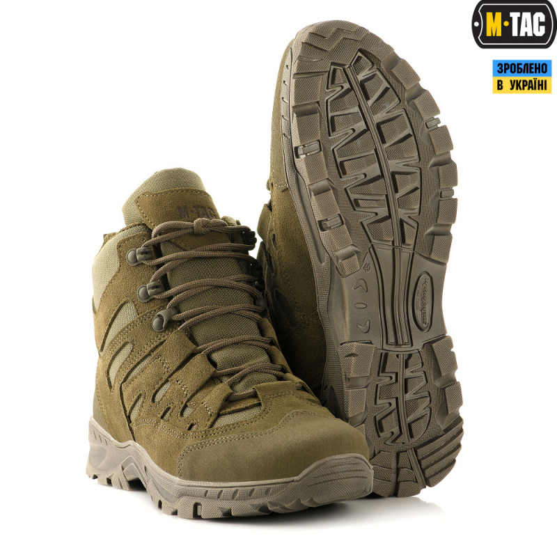 M-TAC БОТИНКИ ПОЛЕВЫЕ PANTHER OLIVE