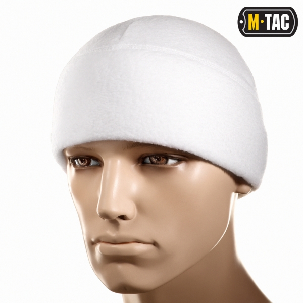 M-TAC ШАПКА WATCH CAP ФЛІС (260Г/М2) WHITE