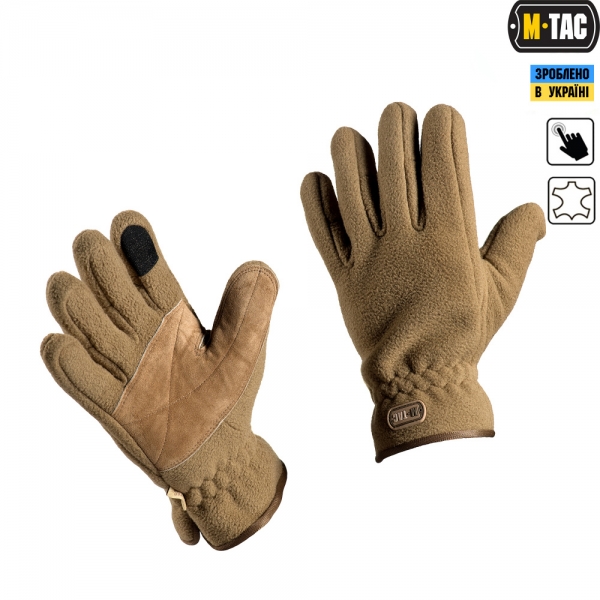 M-TAC ПЕРЧАТКИ WINTER TACTICAL WINDBLOCK 295 COYOTE