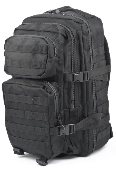 MIL-TEC РЮКЗАК ШТУРМОВИЙ ВЕЛИКИЙ ASSAULT BLACK 14002202