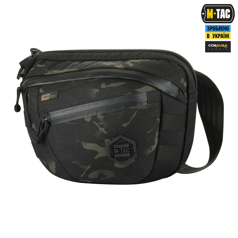 M-TAC СУМКА SPHAERA HEX HARDSLING BAG LARGE ELITE MULTICAM BLACK/BLACK
