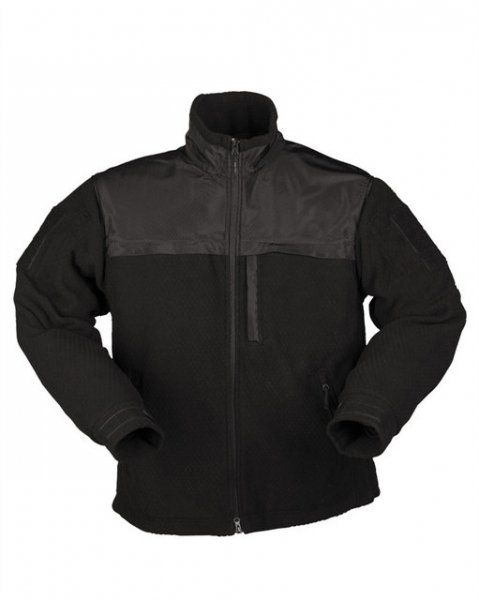 MIL-TEC КУРТКА ELITE FLEECE JACKET HEXTAC BLACK 10855102