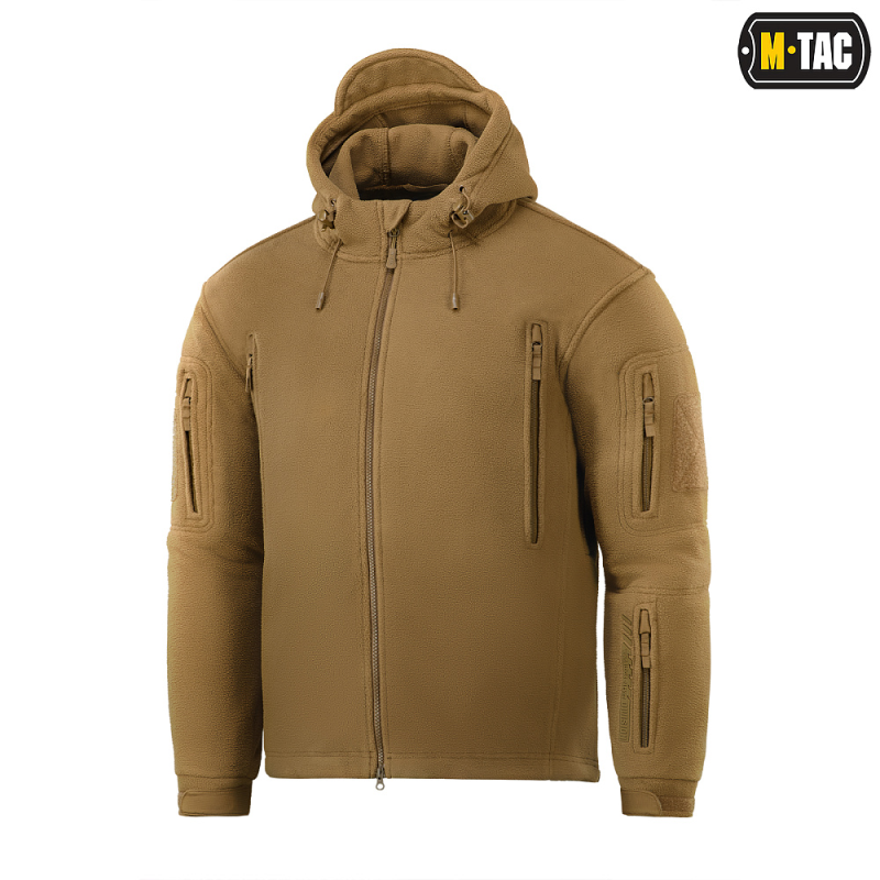 M-TAC КУРТКА ФЛІСОВА WINDBLOCK DIVISION GEN.II COYOTE BROWN