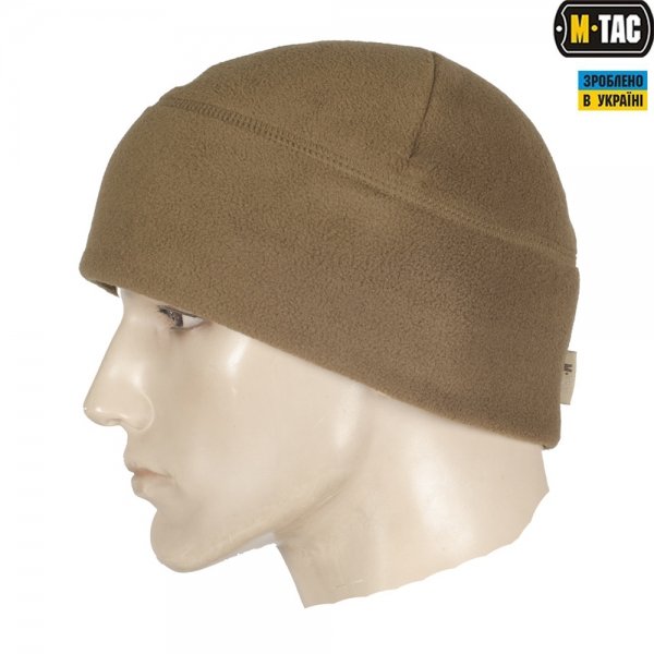 M-TAC ШАПКА WATCH CAP ФЛИС (330Г/М2) WITH SLIMTEX COYOTE