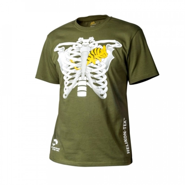 HELIKON-TEX ФУТБОЛКА CHAMELEON IN THORAX US GREEN H3288-29