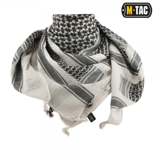 M-TAC ШАРФ ШЕМАГ WHITE/BLACK