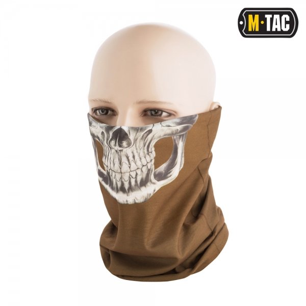 M-TAC ШАРФ-ТРУБА ПОЛЕГШЕНИЙ REAPER SKULL COYOTE