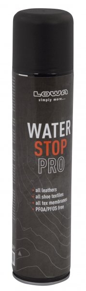 LOWA СПРЕЙ ВОДООТТАЛКИВАЮЩИЙ WATER STOP SPRAY 300 ML 830631/0111