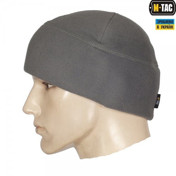 M-TAC ШАПКА WATCH CAP ФЛИС (330Г/М2) WITH SLIMTEX СЕРАЯ