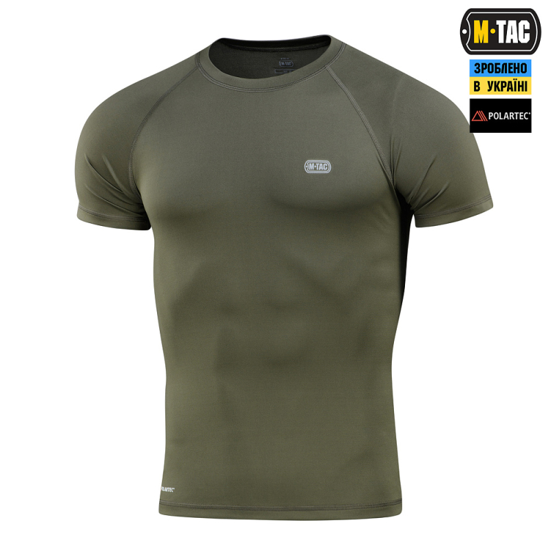M-TAC ФУТБОЛКА ULTRA LIGHT POLARTEC ARMY OLIVE