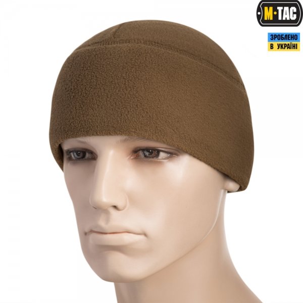M-TAC ШАПКА WATCH CAP ФЛИС (260Г/М2) WITH SLIMTEX COYOTE