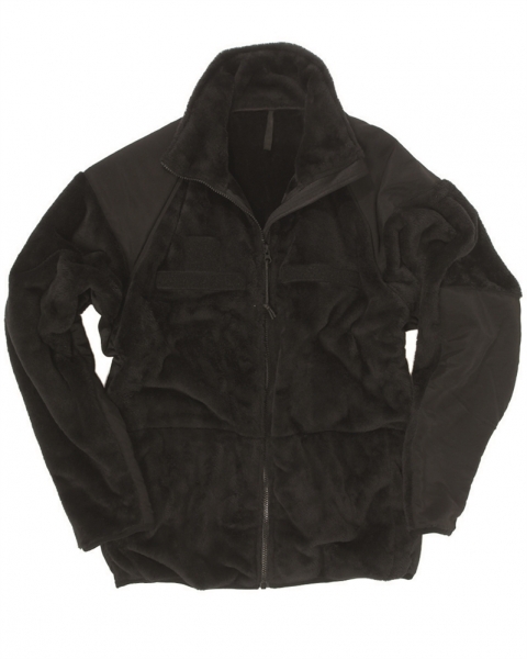 MIL-TEC КУРТКА ФЛІСОВА US JACKET FLEECE GEN.III-LEV.3 BLACK 10857102