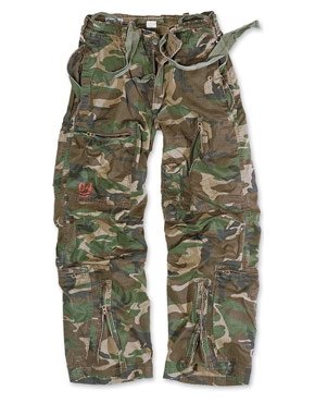 SURPLUS БРЮКИ INFANTRY CARGO WOODLAND 05-3599-22