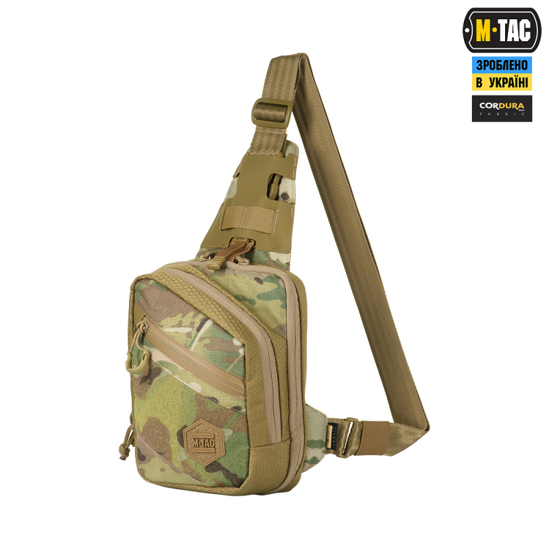 M-TAC СУМКА SLING PISTOL BAG ELITE HEX С ЛИПУЧКОЙ MULTICAM/COYOTE