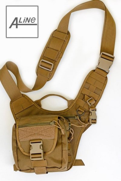 A-LINE А37 СУМКА-КОБУРА ТАКТИЧЕСКАЯ COYOTE