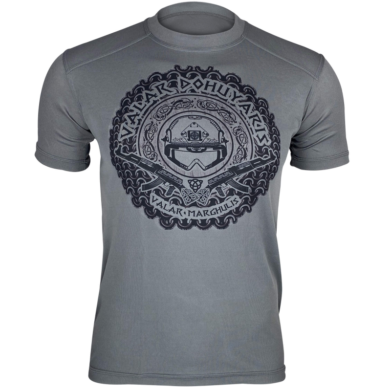 KRAMATAN TACTICAL DESIGN ФУТБОЛКА VALAR DOHUYARIS COOLMAX GREY
