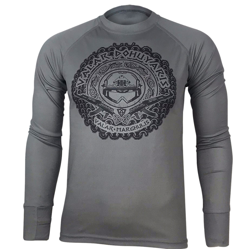 KRAMATAN TACTICAL DESIGN ЛОНГСЛІВ VALAR DOHUYARIS COOLMAX GREY