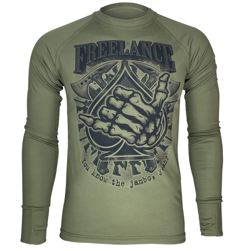KRAMATAN TACTICAL DESIGN ЛОНГСЛИВ JAMBO FREELANCE COOLMAX OLIVE