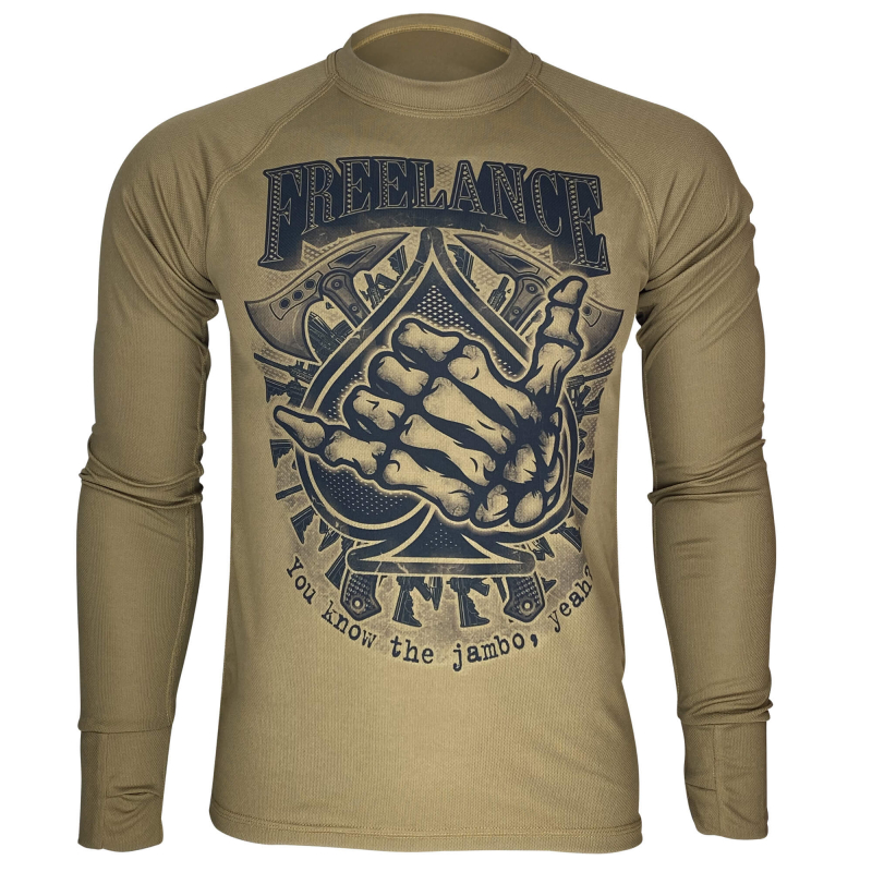 KRAMATAN TACTICAL DESIGN ЛОНГСЛИВ JAMBO FREELANCE COOLMAX COYOTE