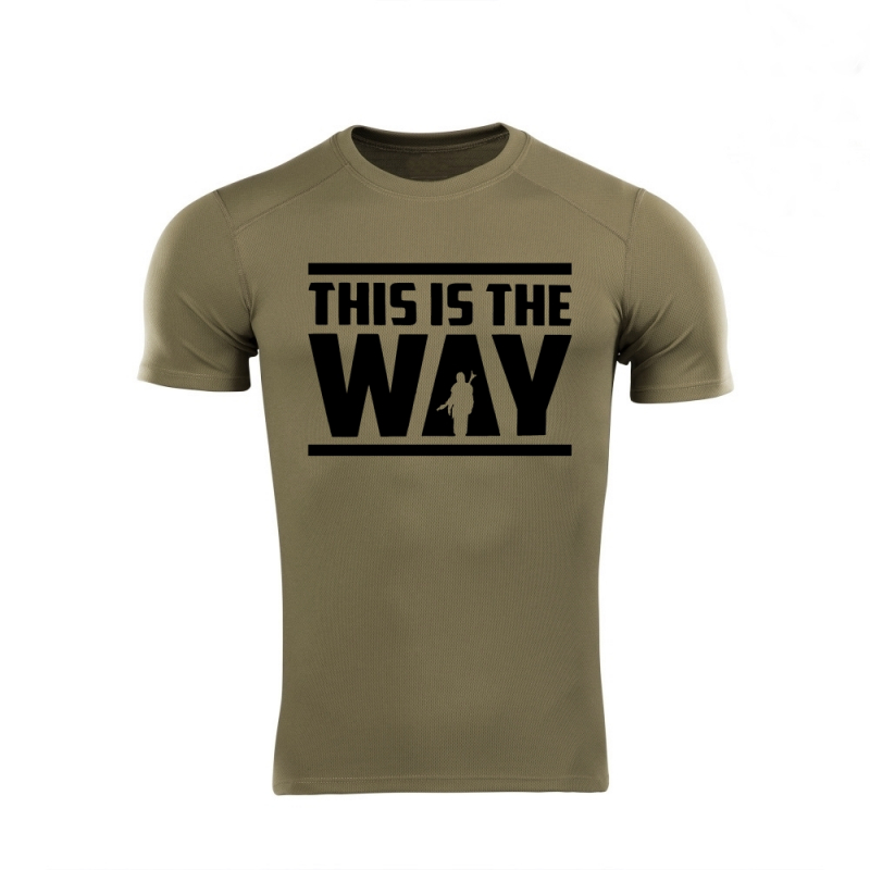 RUGEVIT ФУТБОЛКА THIS IS THE WAY COOLMAX OLIVE