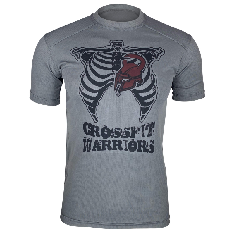 KRAMATAN TACTICAL DESIGN ФУТБОЛКА CROSSFIT WARRIORS COOLMAX GREY