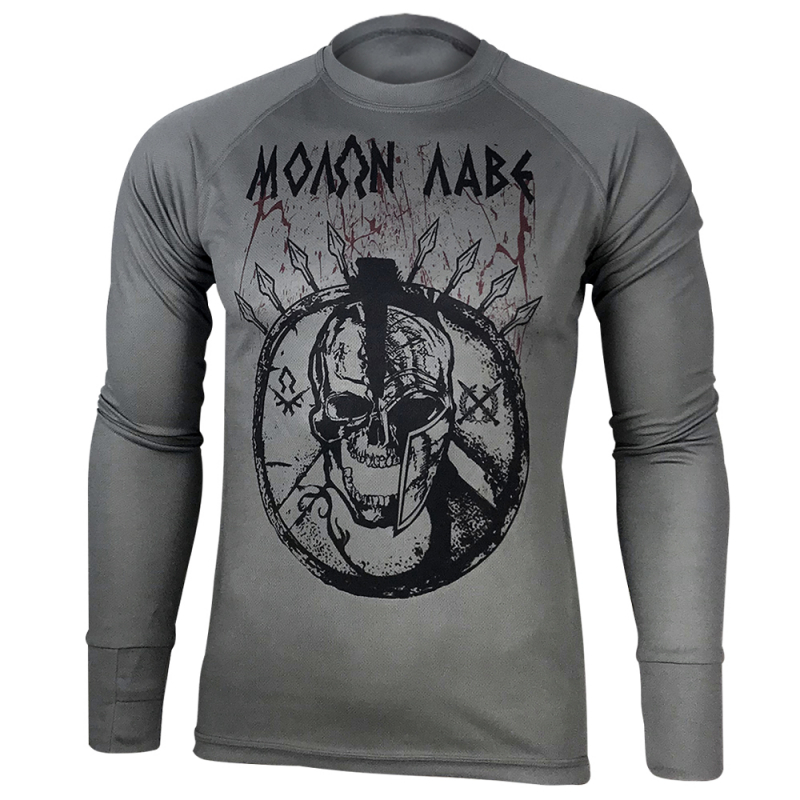 KRAMATAN TACTICAL DESIGN ЛОНГСЛИВ MOLON LABE COOLMAX GREY