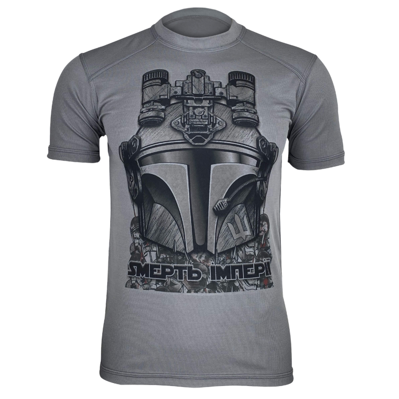KRAMATAN TACTICAL DESIGN ФУТБОЛКА MANDALORIAN GREY